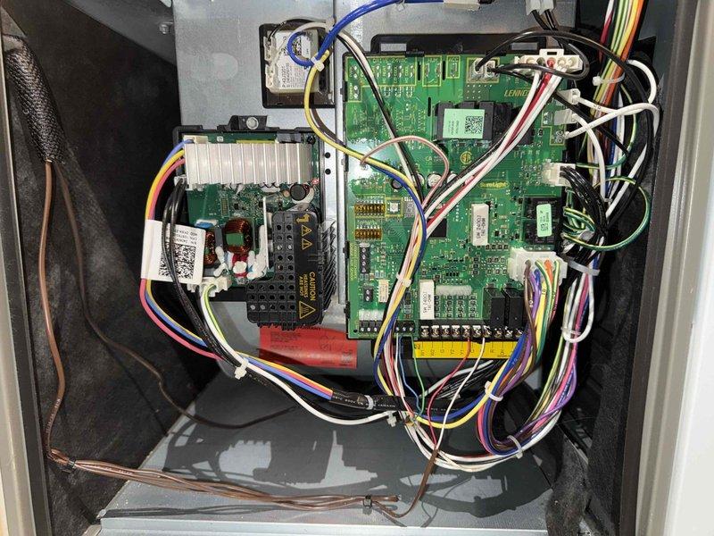 Completed annual maintenance visit on 1-year-old furnace system as part of MVP heating program. Performed comprehensive inspection of furnace unit and control board assembly, verified all electrical connections and wiring harnesses were secure, and confirmed proper operation of dual circuit board control system. All equipment found operating within normal parameters with no issues identified.