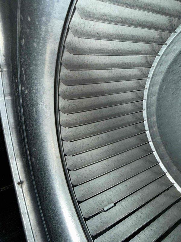 Completed scheduled furnace maintenance inspection as part of preventive maintenance program. Accessed unit in confined attic space, performed visual inspection of blower assembly and verified proper operation of all mechanical components including the blower wheel housing and ventilation ductwork. System operating within normal parameters with no issues identified.