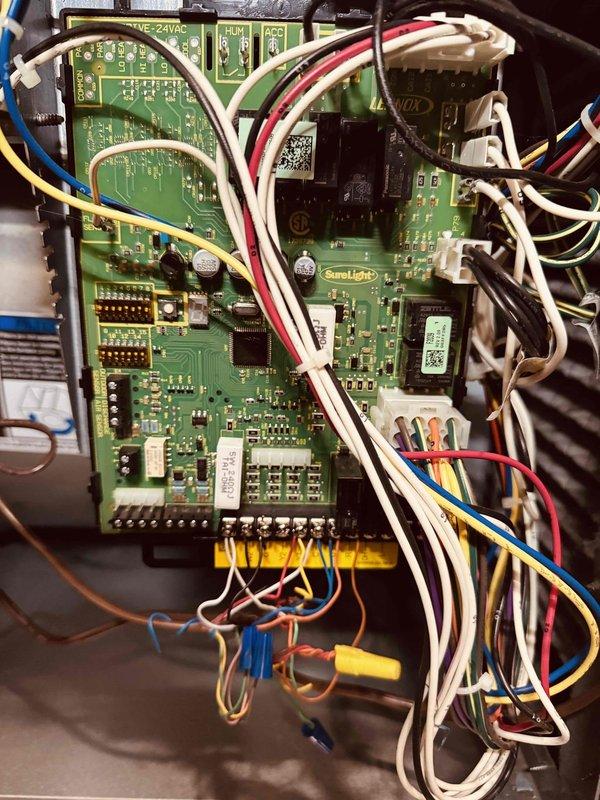 Completed scheduled tune-up and preventive maintenance on a four-year-old furnace with no reported issues or symptoms. Performed comprehensive system inspection including blower wheel assembly examination, verified proper motor operation and coupling integrity, and inspected control board circuitry and low-voltage wiring connections to ensure all components were functioning within manufacturer specifications. Unit is operating efficiently with all safety controls verified and system ready for continued reliable heating performance.