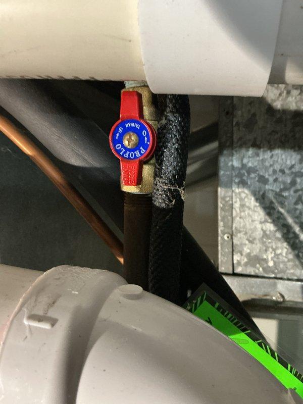 Installed a new gas furnace with galvanized plenum and ductwork connections, PVC combustion air/vent piping, and a condensate drain assembly with pump. Reused the existing gas shutoff valve and supply piping, and completed the flexible conduit and electrical disconnect connections. Verified all connections and furnace operation upon completion.