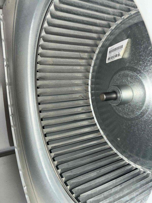 Performed a seasonal tune-up on a Comfortmaker gas furnace, including inspection of the blower assembly, which showed light dust buildup on the squirrel-cage wheel blades with no cracks, rust, or ice. Verified the PVC venting and condensate drain piping were intact and free of visible damage, and confirmed the unit and surrounding area were clean with no signs of corrosion or leaks. Furnace was left in good working condition.