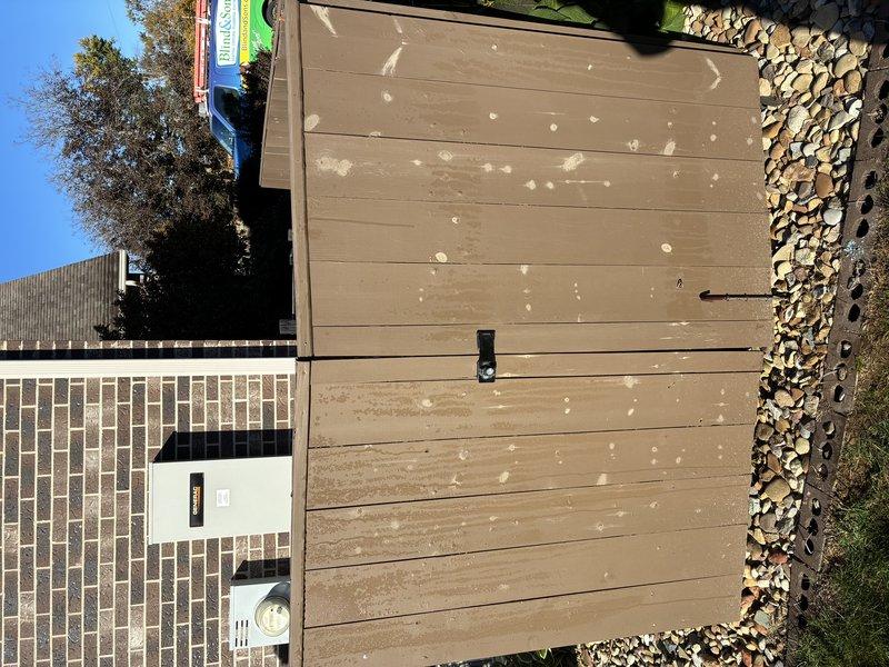 Performed scheduled annual maintenance on a 22 kW Generac Guardian standby generator, including engine oil and filter service and a general inspection of the unit and surrounding pad area. The generator was found in good working condition with no issues identified, and the unit was left operational and in standby mode.