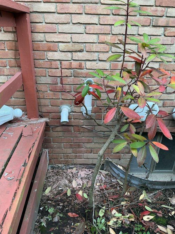 Installed a Navien tankless water heater on a plywood backer board mounted to the masonry wall, with new press-fit copper supply and return piping, isolation valves for service flushing, and an expansion tank. Terminated the PVC venting and condensate/combustion piping through the exterior brick wall, then verified that all connections were secure and leak-free.