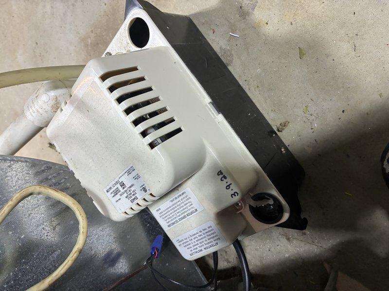 Performed scheduled heating maintenance on a 16-year-old furnace, including inspection of the air handler cabinet, control board wiring, and filter assembly. Removed and serviced the heavily dust-laden filter, and inspected the condensate pump and drain line connections for proper operation.