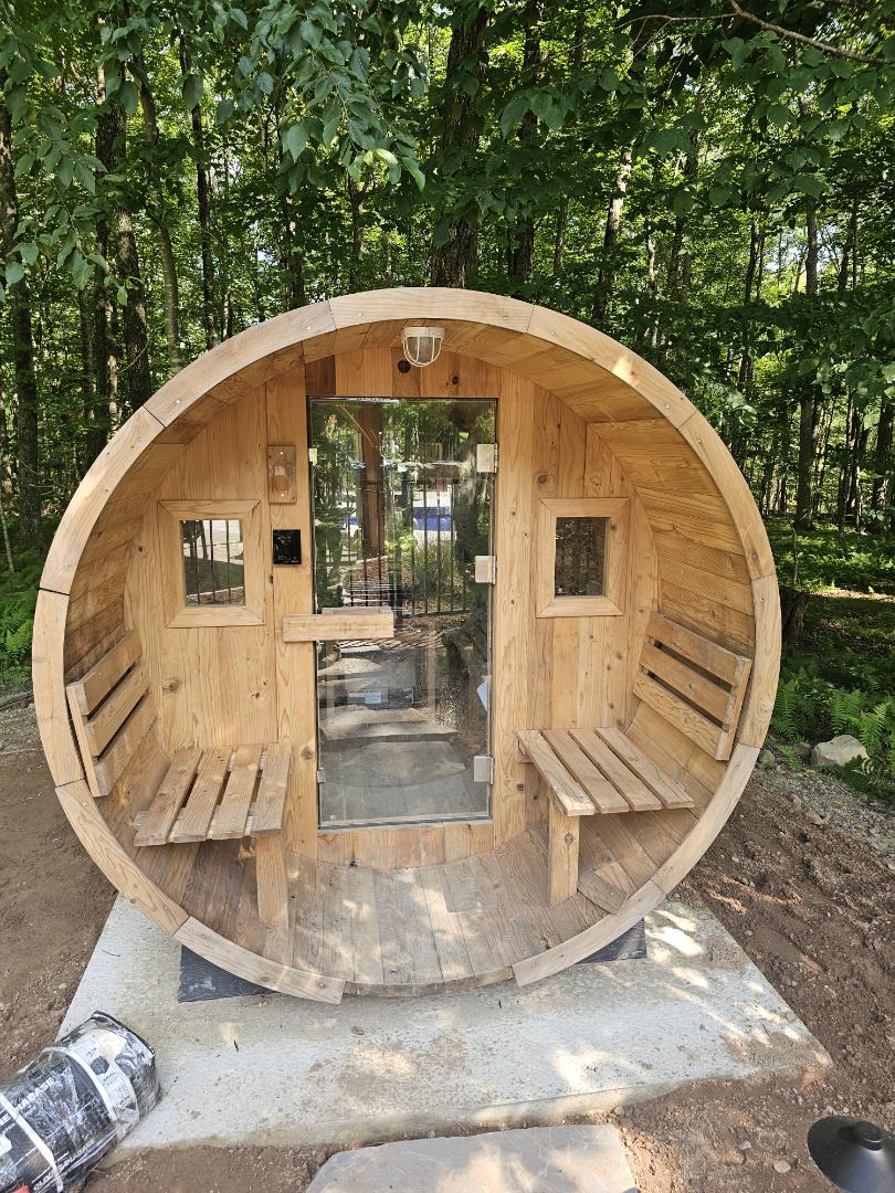 Sauna wire up