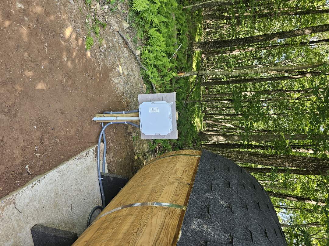 Sauna wire up