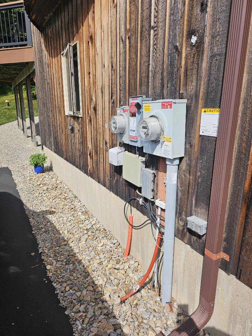 Full house portable generator electrical install