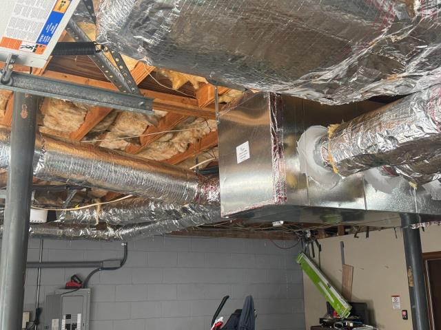 Replaced a customers 15 year old dual unit. Customer accepted a quote for a brand new SEER Heat Pump, Gas Furnace, Duct Work and Thermostat. They also ensured their brand new system with a 10 year Worry Free Warranty! 