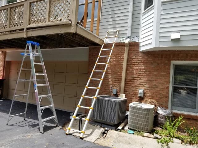 Atlanta, GA - Working on a Siding Replacement and Deck Replacement project Atlanta, GA - Working on a Siding Replacement and Deck Replacement project
