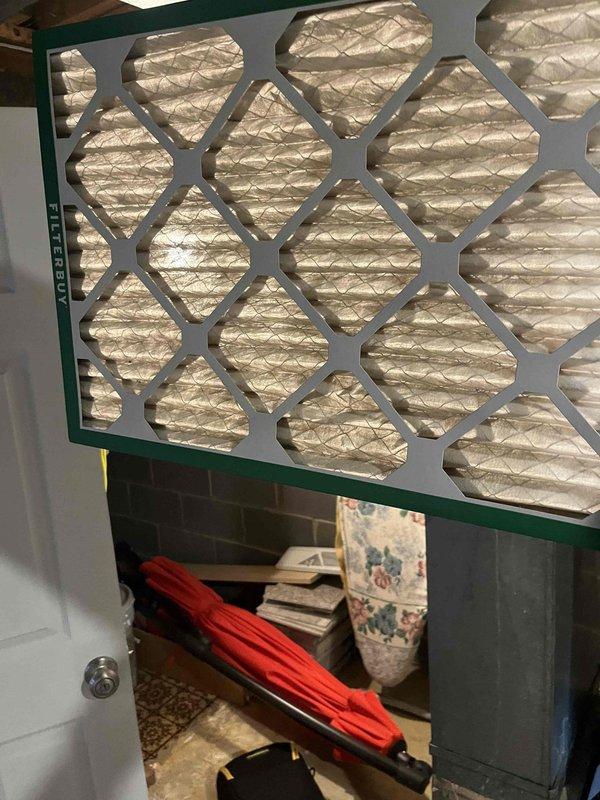 Completed scheduled maintenance club visit. Replaced air filter with new FILTERBUY unit. Performed electrical system diagnostic test using UEi DL389 multimeter, confirming proper voltage readings within operational parameters.