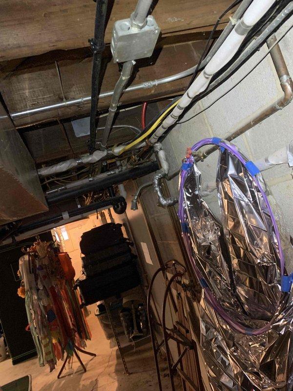 Responded to customer report of furnace turning on without producing heat before cycling off. Diagnostic testing with dual port manometer confirmed gas pressure readings of 36.7/36.8, indicating proper gas supply. Identified and resolved issue with faulty limit switch causing premature cycling. System now operating correctly with proper heat distribution.