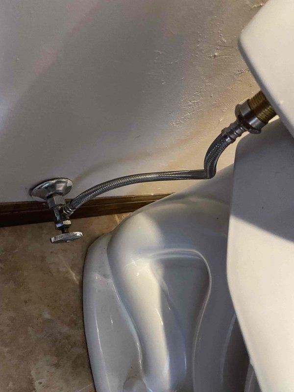 Diagnosed and repaired a leaking toilet by inspecting both the water supply line connection and internal tank components. Identified mineral buildup and wear on the flush valve assembly contributing to the leak. Serviced the internal mechanisms and secured all connections to resolve the issue.