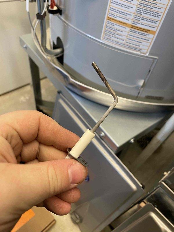 Responded to no-heat call for 2.5-year-old Carrier furnace displaying solid orange light. Diagnostic testing revealed faulty control board. Removed and replaced control board module, restoring normal system operation and heat to the residence.