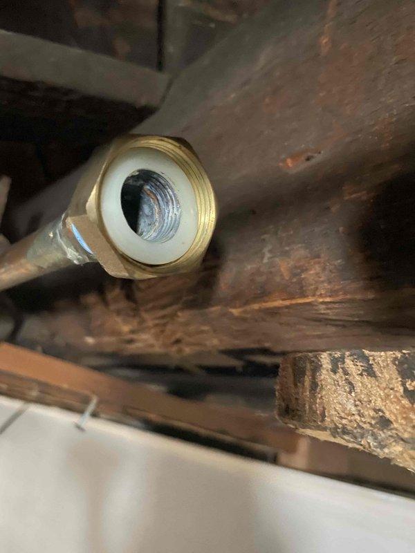 Returned to complete previously quoted work to replace pre and post meter emergency shut off valves. Successfully installed new brass valves with appropriate gaskets and verified proper connection to existing copper piping. System was tested after installation to confirm proper operation and absence of leaks.