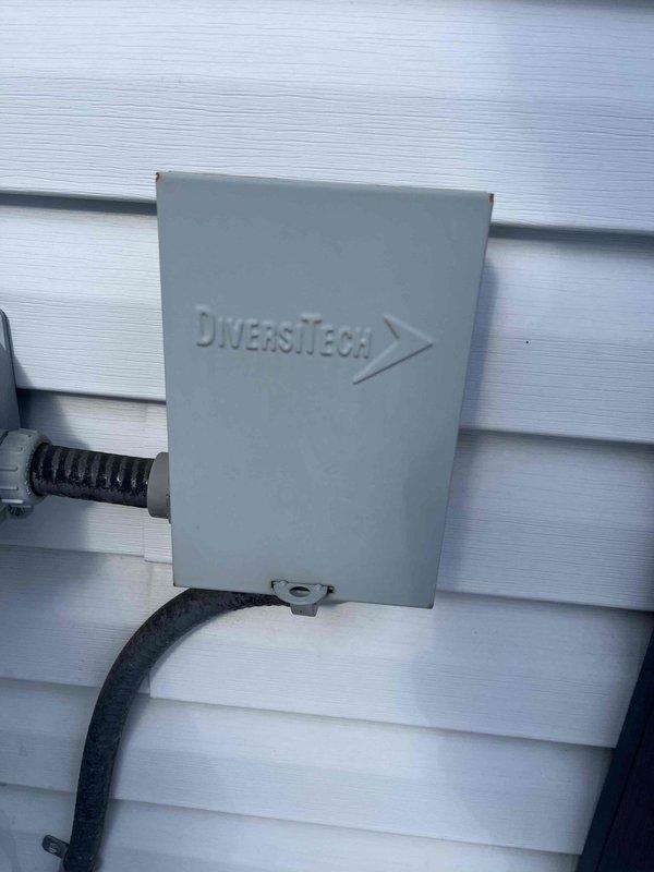 Performed annual heating maintenance for club member. Inspected and cleaned blower wheel assembly. Verified proper installation and condition of exterior DiversiTech disconnect box and associated conduit connections. All components functioning normally with no issues identified.