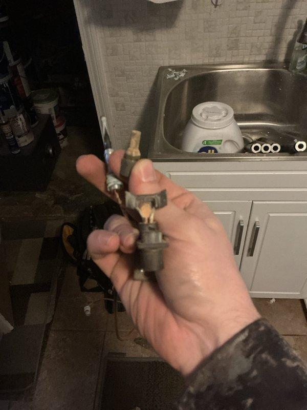 Responded to no-heat service call for Michelle Caldwell. Diagnosed furnace with extinguished pilot light and operational noise. Conducted gas pressure testing (reading 0.67) and replaced faulty gas valve to restore proper heating function.