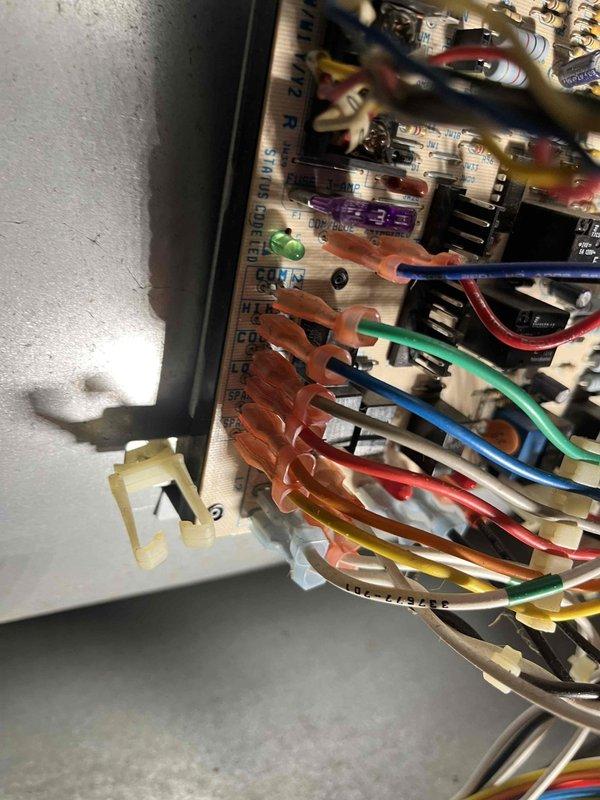 Returned to replace ECM blower motor as previously diagnosed. Removed defective motor assembly from housing and installed new ECM blower motor. Verified proper wiring connections on circuit board and tested system operation. Customer also enrolled in maintenance plan. Parts were delivered as scheduled and installation was completed within estimated 2-hour timeframe.