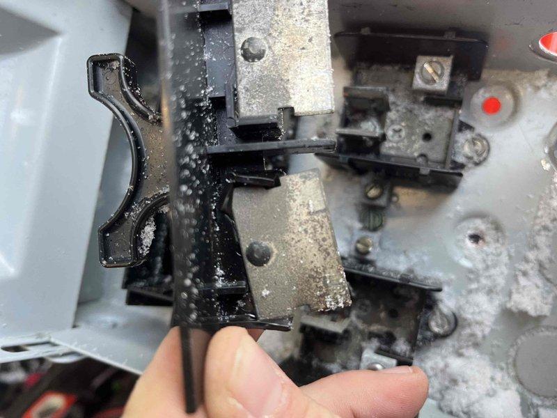 Responded to no-heat call for heat pump RTU. Inspection revealed severe electrical panel corrosion affecting control components. Identified and replaced deteriorated contactor assembly to restore system operation. Documented extensive terminal block oxidation requiring future monitoring.