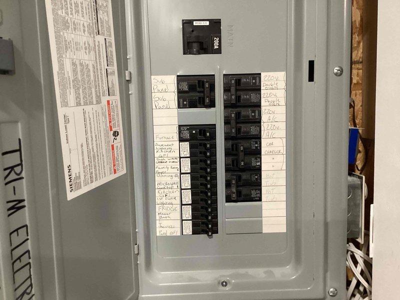 Completed lead transfer from Jeff.AZ for customer's HVAC system. Inspected electrical connections at breaker panel, confirming proper circuit labeling for furnace. Examined outdoor Bryant condensing unit, which is properly installed on pad with appropriate condensate drainage. System appears functional with no immediate issues noted.