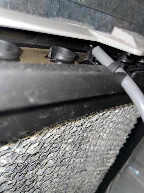 Performed follow-up service on previously sold repair work authorized by Matt. Inspected HVAC system components including condenser coil and blower wheel assembly. Noted the condenser coil was clean and intact with no visible damage, while the blower wheel showed some normal dust accumulation along the blade edges. All components verified to be functioning properly after repair completion.