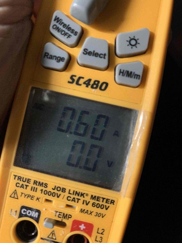 Performed routine maintenance on furnace system and identified Aprilaire 700 series filter requiring replacement. Conducted electrical diagnostics with multimeter showing readings between 0.60A-2.78A. Noted unaddressed hole from previous vent removal that requires attention. Resident Rocky was present during service while homeowner Cathy is in Florida.