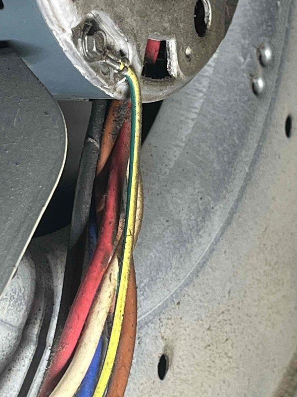 Diagnosed and repaired gas furnace exhibiting short cycling and humming noise. Inspection revealed electrical issues with the blower motor connections, which were showing signs of wear and corrosion. Cleaned terminals, restored proper electrical connections, and performed overdue maintenance (last service in 2008) to restore normal operation.