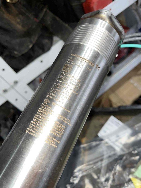 Returned to property to follow up on constant pressure system installation previously sold. Inspected existing basement utility area with well tank, pressure control system, and water treatment equipment. Identified necessary components and confirmed replacement parts have been ordered with expected arrival Monday. Full installation scheduled as an all-day service once parts are received.