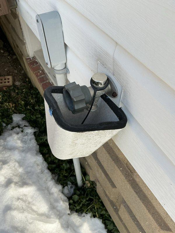 Performed routine plumbing maintenance visit to assess water treatment system installed in August 2025. Inspected exterior utility connections and kitchen sink fixtures. Evaluated filter replacement schedule for water treatment system and provided replacement filters as needed.