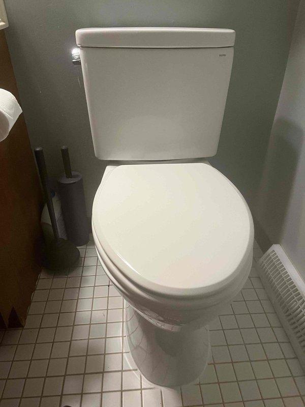Responded to service request for toilet clog. Inspection revealed foreign object obstruction in the drain line. Successfully removed blockage and verified proper function of toilet with multiple test flushes. Inspected surrounding plumbing infrastructure for any additional issues; none found.