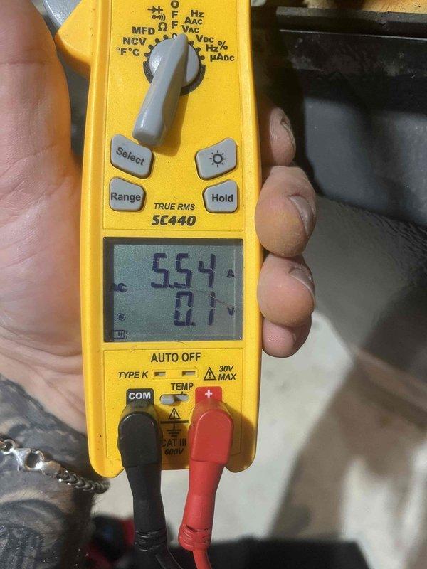 Completed scheduled maintenance service under HVAC plan and replaced failed inducer motor as previously sold. Performed electrical testing with multimeter to verify proper voltage and current draw on the new motor, confirming successful installation with readings within manufacturer specifications.