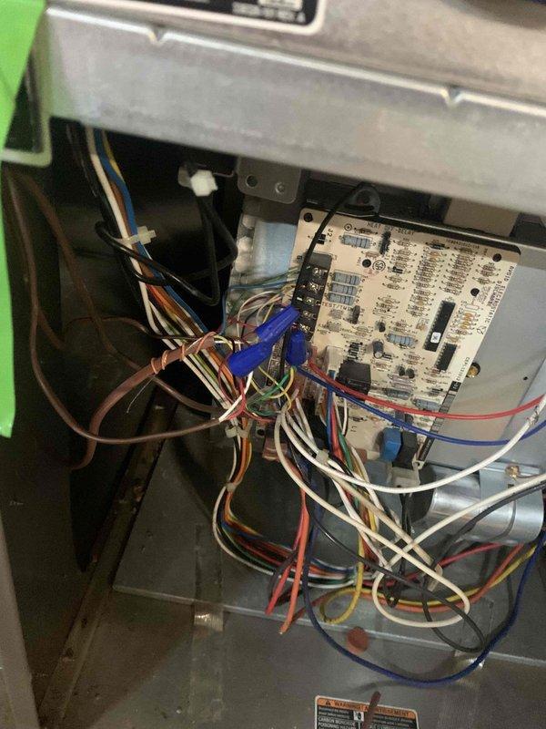 Successfully installed a new Aprilaire 720A humidifier on the client's HVAC system. Completed all necessary electrical connections to the control board, ensuring proper wire routing and terminal connections. System was tested and is functioning as designed with appropriate humidity control.