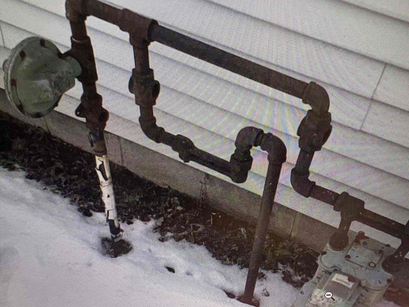 Completed gas piping installation for HVAC system by connecting to existing 1" gas line and extending approximately 15 feet to furnace location. Performed pressure test on the above-ground line to verify system integrity and ensure compliance with safety standards.