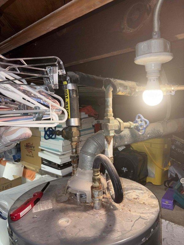 Successfully completed lead swap on boiler system per previous service recommendation. Inspected expansion tank and copper piping connections, confirming proper installation and operation. System is now functioning as designed with proper lead sequencing.
