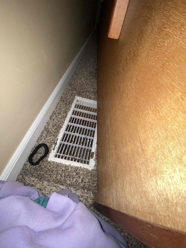 Conducted comprehensive assessment of existing residential HVAC system for potential replacement. Evaluated current central air conditioning unit (outdoor condenser on concrete pad) and interior ductwork/vents. Also inspected for water heater replacement options as requested through referral lead.