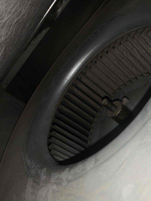 Performed scheduled furnace tune-up, discovering significant rust and corrosion in the heat exchanger along with a visible crack that requires immediate attention. Visual inspection of the blower wheel assembly revealed normal operation with no buildup or damage. Discussed options for tankless water heater maintenance to be scheduled separately.