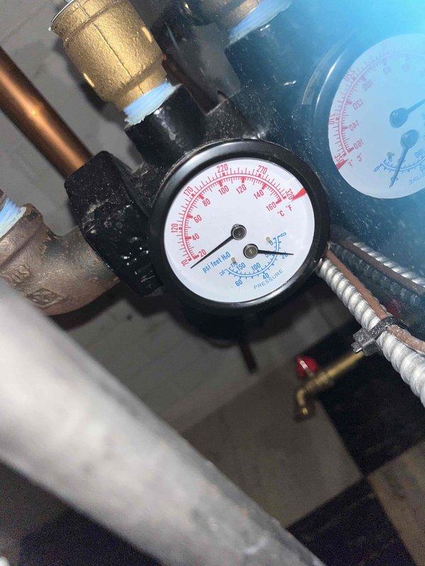Returned to install new pilot assembly as per previous sale. Performed pressure testing of system during installation to verify proper operation. Installation completed successfully with all components functioning as designed.