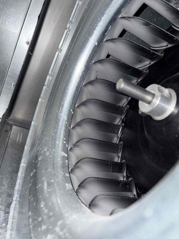 Completed heating maintenance service on three air handlers, including thorough inspection of fan assemblies with evidence of condensation. Used borescope camera to examine internal components and ducts for potential issues. Renewed customer's maintenance club membership for the next scheduled visit.
