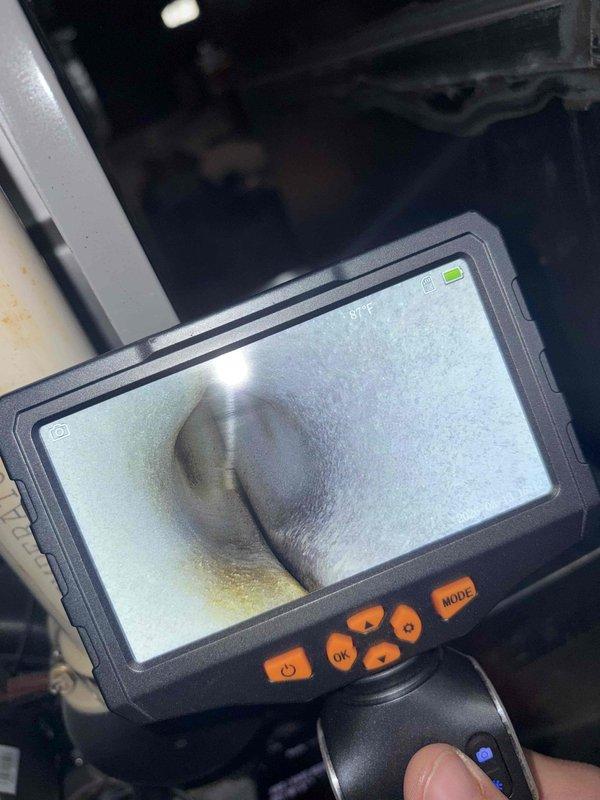 Completed heating maintenance service on three air handlers, including thorough inspection of fan assemblies with evidence of condensation. Used borescope camera to examine internal components and ducts for potential issues. Renewed customer's maintenance club membership for the next scheduled visit.
