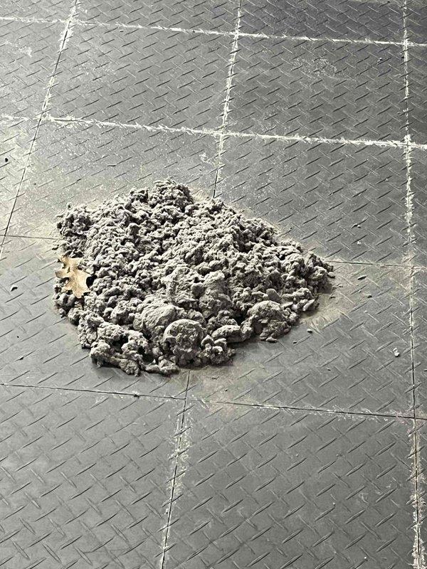 Performed thorough dryer vent cleaning service, removing significant lint and debris accumulation from the vent system as documented in photos. Inspection revealed substantial buildup within the ductwork that was restricting proper airflow, which was fully cleared to restore optimal dryer ventilation performance.