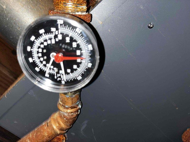 Returned to site to diagnose control board issue and confirmed warranty coverage. Inspected pressure readings on refrigerant lines and examined electrical connections at terminal block, documenting multiple wire connections showing signs of oxidation. Control board replacement parts have been ordered with expected arrival on 3/18.