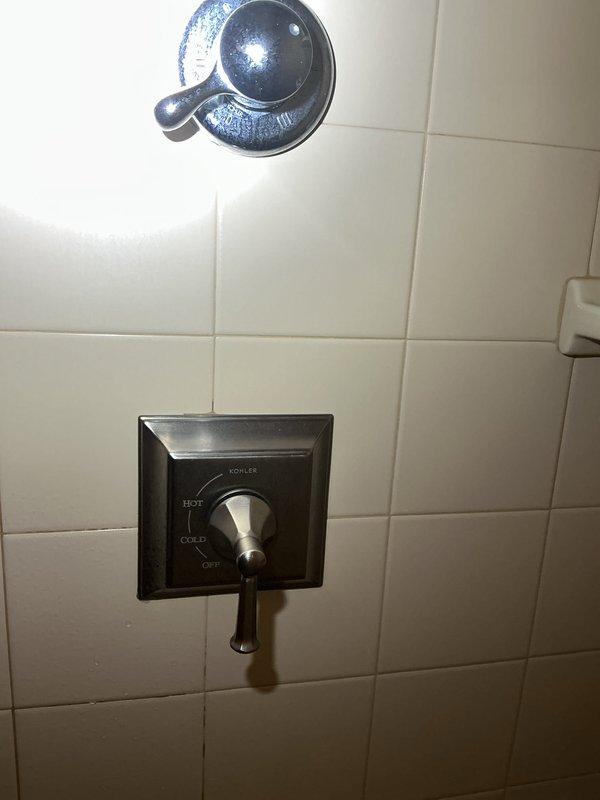 Performed plumbing membership service visit to address multiple issues including non-functional garbage disposal and activated sump pump alarm. Removed and cleaned faucet aerator that showed significant mineral buildup and sediment accumulation. Inspected Kohler shower fixture and controls during comprehensive system evaluation, which included examination of water softener and filtration systems.