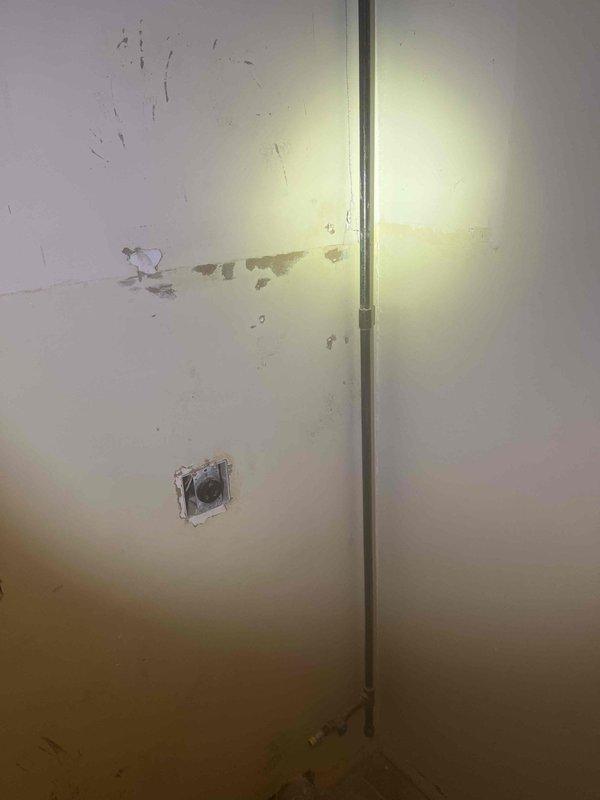 Responded to emergency gas leak caused by damaged gas line during cabinet replacement work. Upon arrival, confirmed gas supply was already shut off for safety. Located the compromised gas line section that had been nicked during the cabinet installation process. Capped the damaged gas line using appropriate brass fittings to permanently seal the affected section and eliminate the leak hazard. Inspected surrounding plumbing connections and water heater area for any additional concerns. Completed work to restore safe conditions and allow customer to proceed with cabinet installation project.