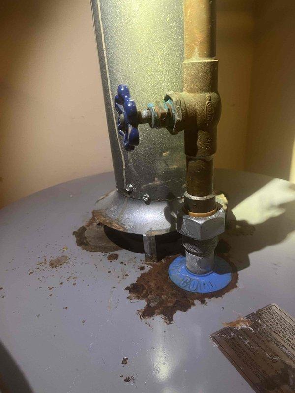 Responded to emergency gas leak caused by damaged gas line during cabinet replacement work. Upon arrival, confirmed gas supply was already shut off for safety. Located the compromised gas line section that had been nicked during the cabinet installation process. Capped the damaged gas line using appropriate brass fittings to permanently seal the affected section and eliminate the leak hazard. Inspected surrounding plumbing connections and water heater area for any additional concerns. Completed work to restore safe conditions and allow customer to proceed with cabinet installation project.