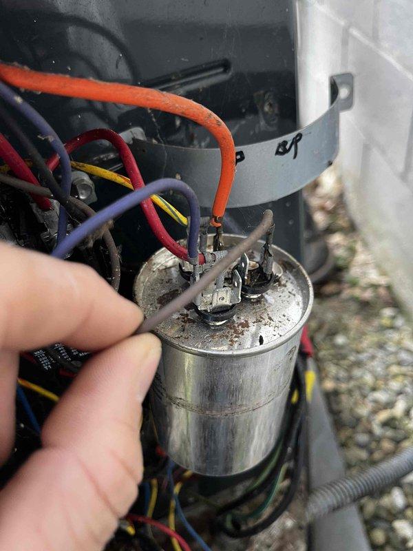 Completed routine cooling maintenance for club member. Performed comprehensive inspection of outdoor unit electrical components, including capacitor examination which showed signs of aging, corrosion, and oxidation on terminals and housing. Inspected indoor control board and verified all wire connections, terminals, and electronic components for proper operation and secure attachment.