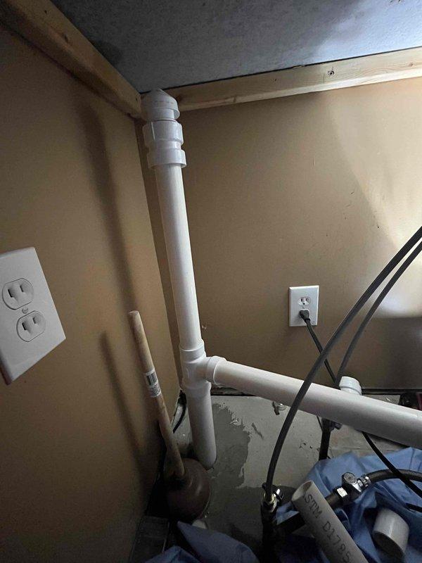 Completed installation of customer-supplied bidet in basement bathroom, connecting water supply line and drain assembly to existing plumbing infrastructure. Repaired continuously running toilet in secondary bathroom by replacing faulty flapper valve and adjusting fill valve mechanism. Inspected kitchen faucet for reported dripping issue, identified worn cartridge as source of leak, and replaced cartridge to restore proper function. Performed additional inspection of kitchen plumbing system for potential leaks, checking under-sink connections, supply lines, and drain assemblies; all connections found secure with no active leaks detected at time of service.
