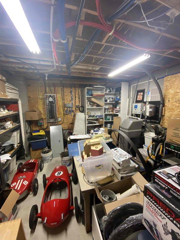 Evaluated existing HVAC system with failed heat pump compressor in residential basement installation. Documented current equipment configuration and utility area conditions to prepare comprehensive replacement estimate for new heat pump system, assessing spatial requirements and existing infrastructure including electrical connections, drainage lines, and clearance specifications necessary for proper installation.