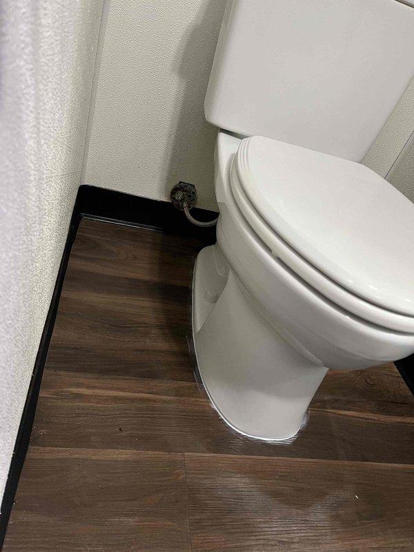 Responded to service call for toilet not flushing properly with missing mounting bolt. Upon inspection, confirmed toilet tank-to-bowl bolt was missing, causing instability and affecting flush mechanism performance. Reset and secured toilet to restore proper function and stability. Verified water supply connection and tested flush operation to ensure complete resolution.