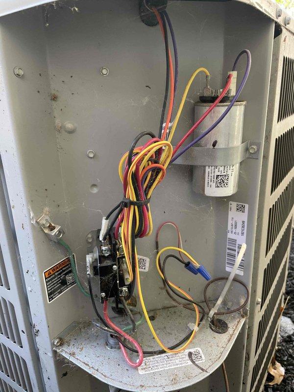 Completed comprehensive air conditioning tune-up on 6-year-old system per promotional maintenance program. Performed full system inspection including electrical connections, capacitor testing, contactor examination, and refrigerant level verification. Replaced heavily soiled air filters that showed significant dust and debris accumulation. All components found operating within normal parameters with no deficiencies noted. System tested and confirmed functioning properly upon completion.