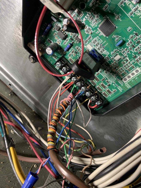 Returned to complete warranty repair involving replacement of integrated blower motor (IBM) and personality module on furnace system. Installed new safety disconnect at furnace location as required upgrade. Replaced main control board and blower motor assembly per warranty coverage. Connected all necessary wiring including power, control, and communication circuits to new components. Verified proper motor operation and system functionality upon completion of installation.