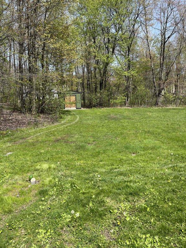 Responded to service call for main drain cleanout consultation. Customer requested assistance with adding a second cleanout access point to the existing drainage system but was unable to locate the underground pipe routing. Conducted site assessment of the backyard property to evaluate potential cleanout installation locations and determine pipe positioning. Documented existing yard conditions and terrain features that may affect underground plumbing line identification and future excavation work.
